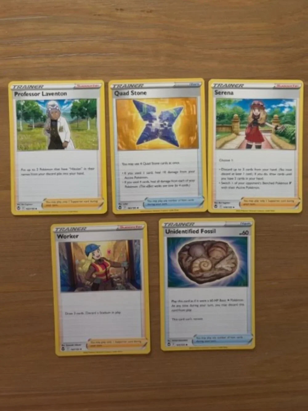 Pokémon Silver Tempest Trainer Lot 10 Cards | Serena, Candice, Brandon ✨5/$25✨